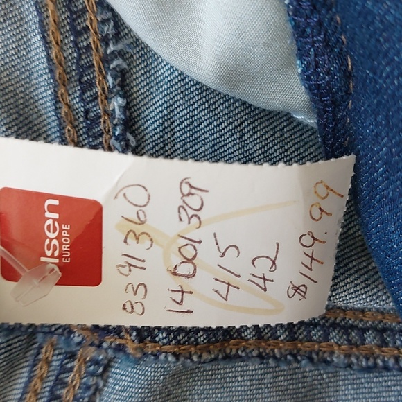 NWT, "OLSEN" Jean's, size 42 ( M-L/12) - Picture 9 of 9